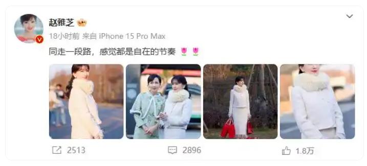 71岁赵雅芝66岁陈美琪同框