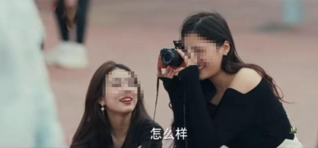 一女生无意发现自己出现在热播剧中