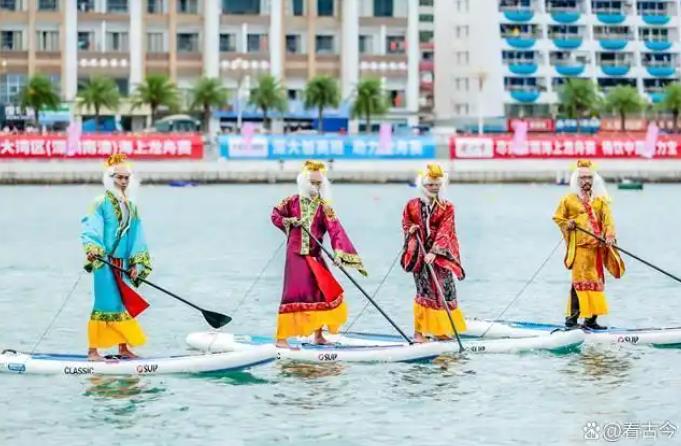 深圳海面到处是龙王