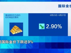 男子8公斤黄金卖了612万赚312万 金价回落引关注（图）