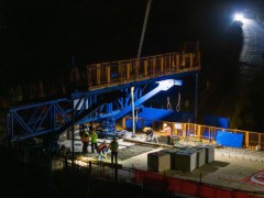 邵永高铁全线首座连续梁成功合龙 建设取得重大进展！（图）