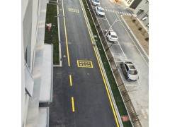 常熟公路车道、街道路面交通标线、厂区导向箭头画线图2