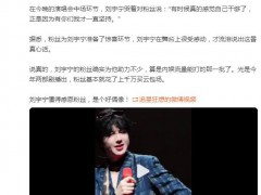 刘宇宁演唱会大哭:有时候真的干够了 具体详细真相曝光！