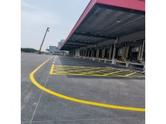 吴江厂区车间通道划线（画线）标准 苏州生产车间区域地面标识图3