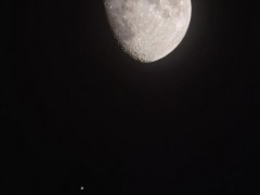 木星伴弦月 “星月童话”即将上演 夜空添诗意!(图）